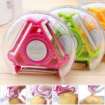 Compact 3-Bladed Rotary Peeler - Kitchen Tools - Best Price in Pakistan - HitShop.pk